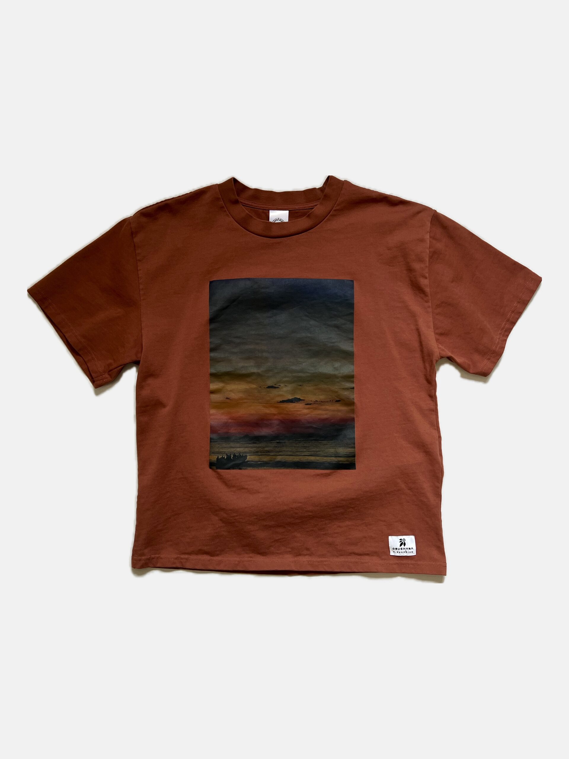 Rich Coast Sunset - Heavy-weight T-shirt