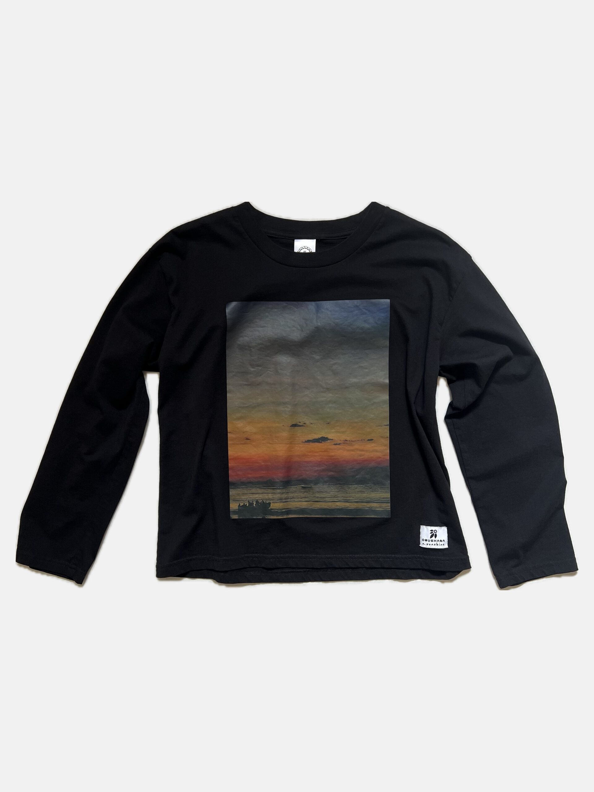 Rich Coast Sunset - Mid-weight Long Sleeve T-shirt